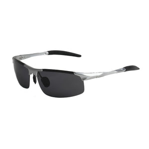 2017 polarized Men's sunglasses aluminum magnesium frame car driving sunglasses men sports for fishing golf 8177