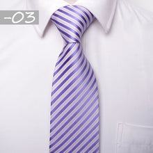 Load image into Gallery viewer, classic men business formal wedding tie 8cm stripe neck tie fashion shirt dress accessories