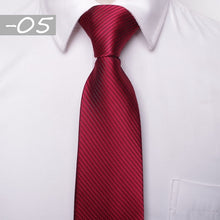 Load image into Gallery viewer, classic men business formal wedding tie 8cm stripe neck tie fashion shirt dress accessories
