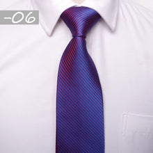 Load image into Gallery viewer, classic men business formal wedding tie 8cm stripe neck tie fashion shirt dress accessories