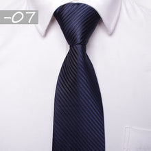 Load image into Gallery viewer, classic men business formal wedding tie 8cm stripe neck tie fashion shirt dress accessories