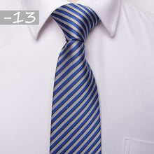Load image into Gallery viewer, classic men business formal wedding tie 8cm stripe neck tie fashion shirt dress accessories
