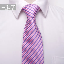 Load image into Gallery viewer, classic men business formal wedding tie 8cm stripe neck tie fashion shirt dress accessories