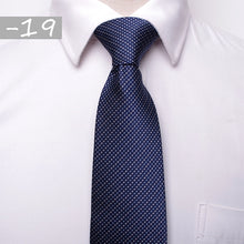 Load image into Gallery viewer, classic men business formal wedding tie 8cm stripe neck tie fashion shirt dress accessories