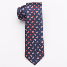 Load image into Gallery viewer, XGVOKH 20 Style Neck Tie Men Skinny necktie wedding ties Polyester Black Dot fashion Mens Business Bowtie Shirt Accessories