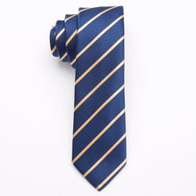 Load image into Gallery viewer, XGVOKH 20 Style Neck Tie Men Skinny necktie wedding ties Polyester Black Dot fashion Mens Business Bowtie Shirt Accessories