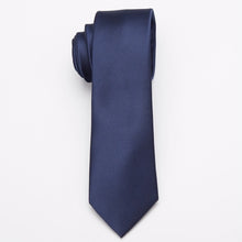 Load image into Gallery viewer, XGVOKH 20 Style Neck Tie Men Skinny necktie wedding ties Polyester Black Dot fashion Mens Business Bowtie Shirt Accessories