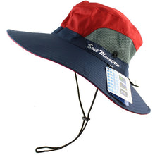 Load image into Gallery viewer, Waterproof UPF 50+ Sun Hat Bucket Summer Men Women Fishing Boonie Hat Sun UV Protection Long Large Wide Brim Bob Hiking Outdoor