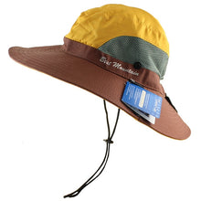 Load image into Gallery viewer, Waterproof UPF 50+ Sun Hat Bucket Summer Men Women Fishing Boonie Hat Sun UV Protection Long Large Wide Brim Bob Hiking Outdoor