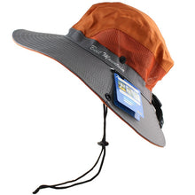 Load image into Gallery viewer, Waterproof UPF 50+ Sun Hat Bucket Summer Men Women Fishing Boonie Hat Sun UV Protection Long Large Wide Brim Bob Hiking Outdoor