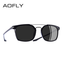 Load image into Gallery viewer, AOFLY BRAND DESIGN Classic Polarized Sunglasses Men Driving TR90 Frame Sunglasses Goggles UV400 Gafas Oculos De Sol AF8091