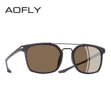 Load image into Gallery viewer, AOFLY BRAND DESIGN Classic Polarized Sunglasses Men Driving TR90 Frame Sunglasses Goggles UV400 Gafas Oculos De Sol AF8091