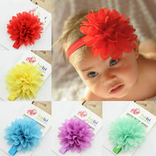 Load image into Gallery viewer, Hot Sale Baby Girl Elastic Hairband Children Hair Wear For Kids Head Band Flower Headband Baby Hair Accessories