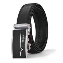 Load image into Gallery viewer, Men's Belts for Business man Strap Real Leather automatic ratchetable Good quality New Designer Buckles gifts as Valentine's Day