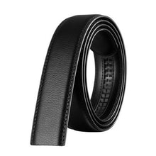 Load image into Gallery viewer, [DWTS]Men Belt Male Genuine Leather Strap Belts For Men Top Quality Automatic Buckle black Belts Cummerbunds cinturon hombre