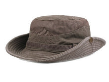 Load image into Gallery viewer, GEERSIDAN New Cotton Summer Spring men&#39;s Bucket Hats big Wide Brim fishing hats for men women Hiking Sombrero Gorro male sun Hat