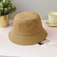 Load image into Gallery viewer, Sparsil Unisex Summer Foldable Bucket Hat Women Outdoor Sunscreen Cotton Fishing Hunting Cap Men Basin Chapeau Sun Prevent Hats
