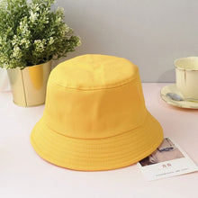 Load image into Gallery viewer, Sparsil Unisex Summer Foldable Bucket Hat Women Outdoor Sunscreen Cotton Fishing Hunting Cap Men Basin Chapeau Sun Prevent Hats