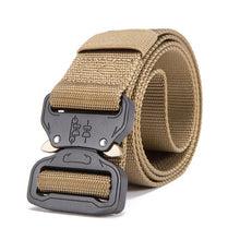 Load image into Gallery viewer, New Nylon Belt Men Army Tactical Belt Molle Military SWAT Combat Belts Knock Off Emergency Survival Waist Tactical Gear Dropship