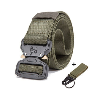New Nylon Belt Men Army Tactical Belt Molle Military SWAT Combat Belts Knock Off Emergency Survival Waist Tactical Gear Dropship
