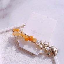 Load image into Gallery viewer, HZ 2019 New Fashion Imitation Pearl Barrettes Starfish Hair Grip Shell Hairpin Hair Clip Hair Accessories for Women Girl Wedding