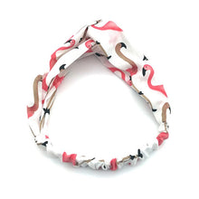 Load image into Gallery viewer, Women Girls Summer Bohemian Hair Bands Print Headbands Retro Cross Turban Bandage Bandanas HairBands Hair Accessories Headwear