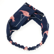 Load image into Gallery viewer, Women Girls Summer Bohemian Hair Bands Print Headbands Retro Cross Turban Bandage Bandanas HairBands Hair Accessories Headwear