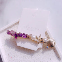 Load image into Gallery viewer, HZ 2019 New Fashion Imitation Pearl Barrettes Starfish Hair Grip Shell Hairpin Hair Clip Hair Accessories for Women Girl Wedding