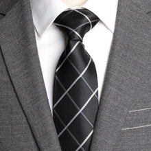 Load image into Gallery viewer, classic men business formal wedding tie 8cm stripe neck tie fashion shirt dress accessories