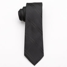 Load image into Gallery viewer, XGVOKH 20 Style Neck Tie Men Skinny necktie wedding ties Polyester Black Dot fashion Mens Business Bowtie Shirt Accessories