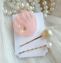 Load image into Gallery viewer, HZ 2019 New Fashion Imitation Pearl Barrettes Starfish Hair Grip Shell Hairpin Hair Clip Hair Accessories for Women Girl Wedding