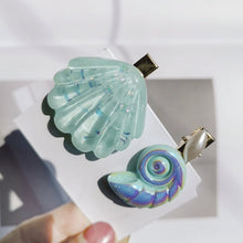 Load image into Gallery viewer, HZ 2019 New Fashion Imitation Pearl Barrettes Starfish Hair Grip Shell Hairpin Hair Clip Hair Accessories for Women Girl Wedding