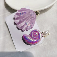 Load image into Gallery viewer, HZ 2019 New Fashion Imitation Pearl Barrettes Starfish Hair Grip Shell Hairpin Hair Clip Hair Accessories for Women Girl Wedding