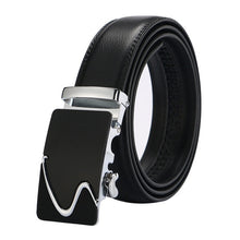 Load image into Gallery viewer, leather strap male automatic buckle belts for men authentic girdle trend men's belts ceinture Fashion designer women jean belt