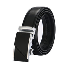 Load image into Gallery viewer, leather strap male automatic buckle belts for men authentic girdle trend men's belts ceinture Fashion designer women jean belt