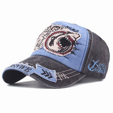 Load image into Gallery viewer, Xthree New Cotton Men baseball cap for women snapback hat Shark embroidery bone caps gorras casual casquette men baseball hats