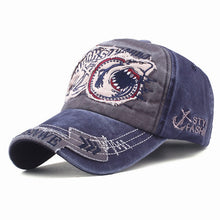 Load image into Gallery viewer, Xthree New Cotton Men baseball cap for women snapback hat Shark embroidery bone caps gorras casual casquette men baseball hats