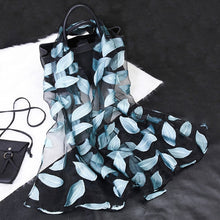 Load image into Gallery viewer, Silk Scarf Womens Summer Breeze Lightweight Sheer Wrap Organza Gauze Scarf S9076